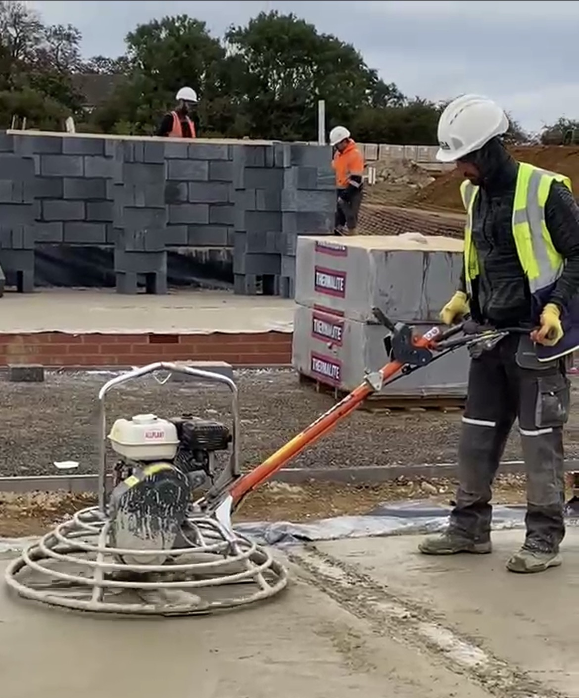 Power Floating work by CIL Bros Construction